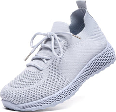 Bernal Womens Walking Tennis Shoes Casual Non Slip Gym Workout Shoes Breathable Mesh Working Sneakers