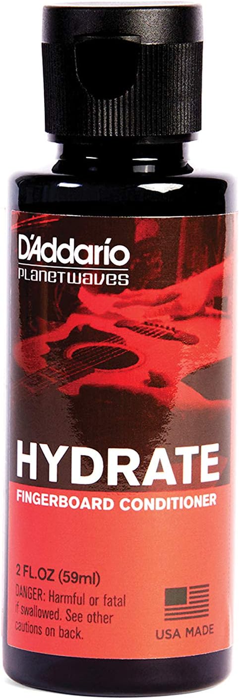 D'Addario Accessories Hydrate Fingerboard Conditioner 2 Fl Oz (Pack of 1)