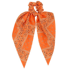 12PCS Halloween Hair Scrunchies Soft Fall Pumpkin Skull Ghosts Bat Spider Web Hair Ties Scrunchy Elastics Hair Bands Gifts Ponytail Holder Accessories for Women Girls (12PCS-Halloween)