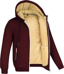 Winter Warm Jacket Casual Work Coat with Pocket Casual Soild Color Long Sleeve Pocket Hooded Cotton Coat Top Sweatshirt