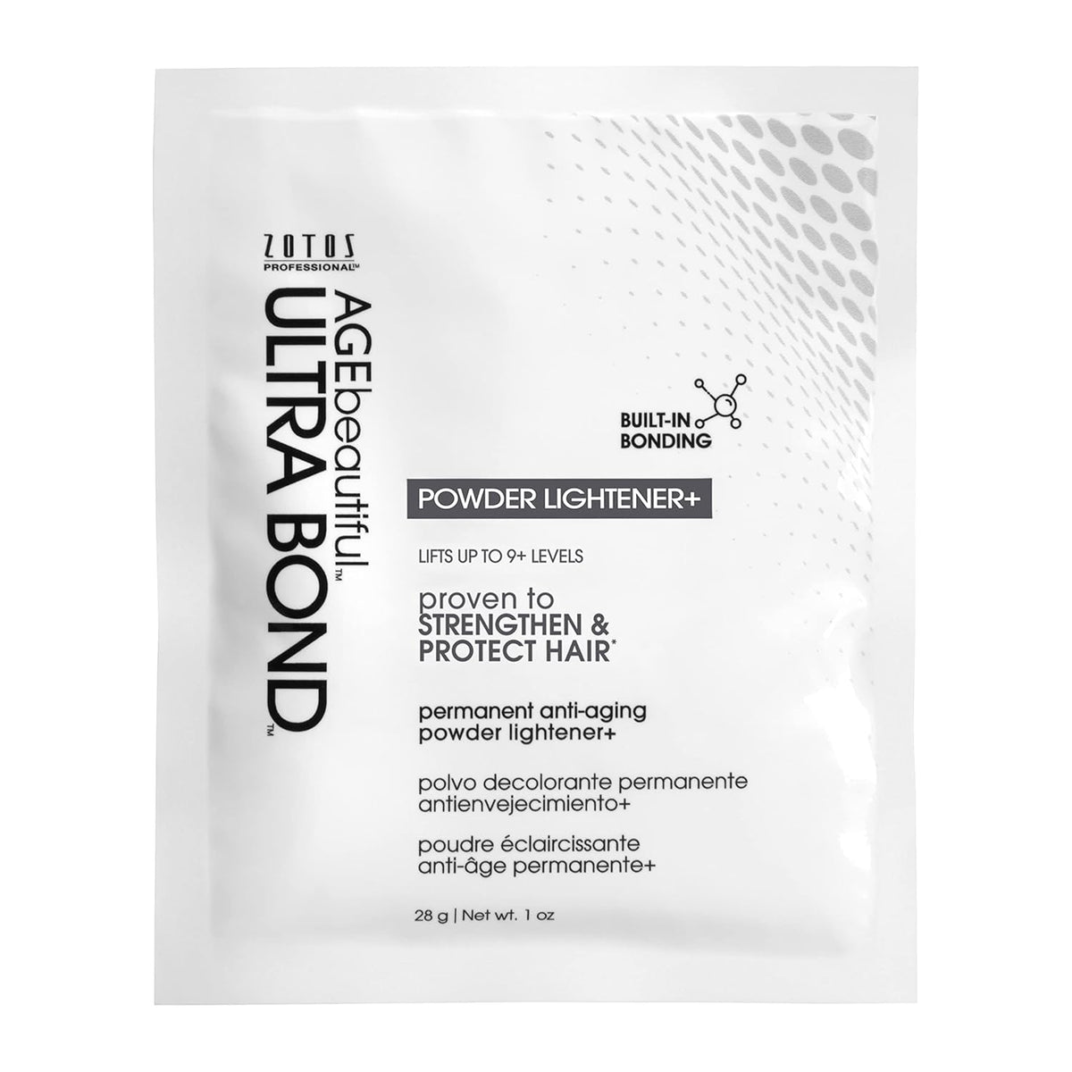 AGE beautiful Permanent Powder Hair Lightener with Ultra Bond Building | Strengthens, Protects & Nourishes | Lifts up to 9+ Levels | For Lightening & Highlights