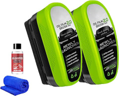Carmoody Window Cleaner, Car Moody Car Windshield, Cars Oil Film Cleaning Brush 150ml, Prevents Rain and Fog Cleaning Glass Brush, Universal CleaningWipe Board (3)