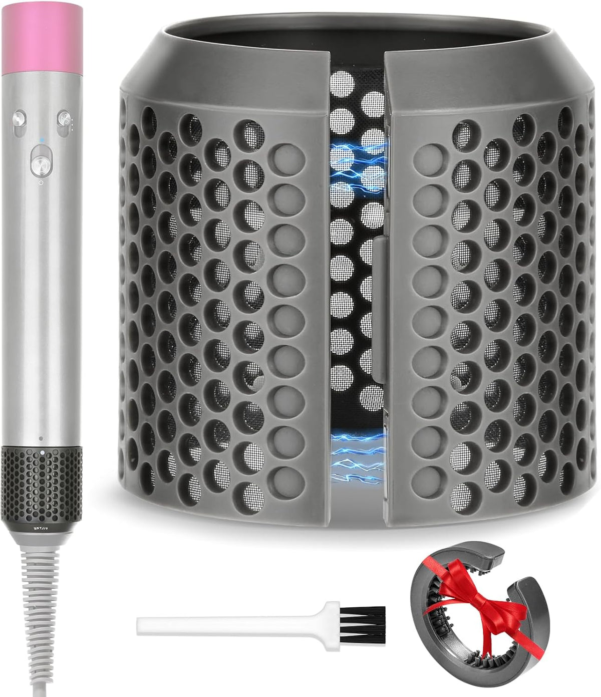 Outer Filter Cover Replacement for Dyson Airwrap Hair Styler HS01 HS05 Models Outer Strainer Magnetic Filter Cage Replacement Parts