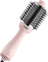 TYMO Hair Dryer Brush Blow Dryer Brush in One, 4 in 1 Ionic Hairdryer and Styler Volumizer with Oval Titanium Barrel, Hot Air Straightener for Smooth Frizz-Free Blowout, Gold