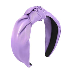 CURASA Headbands for Women Girls Non Slip Knotted Headband Wide Fashion Hairband Hot Pink Top Knot Decorative Hair Accessories Rose Fabric Hair Bands Elastic Head Bands Halloween Costume Party Gifts