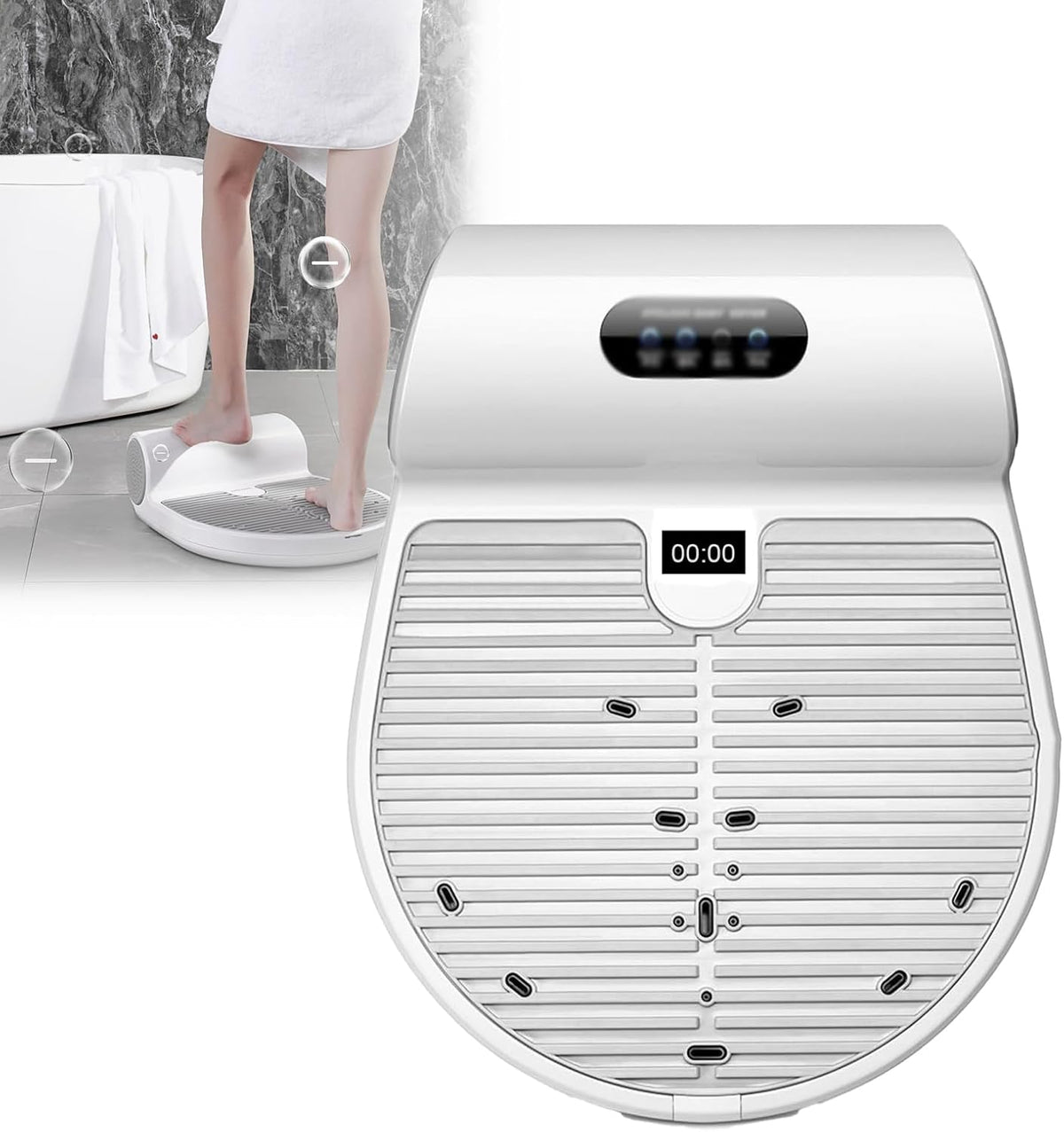 Body Dryer After Shower 1350w Air Shower Negative Ions Body Heater Blow Dryer Drying Machine Hand Dryer for Home and Bathroom by Body Dryer - Ideal for People with Mobility Problems