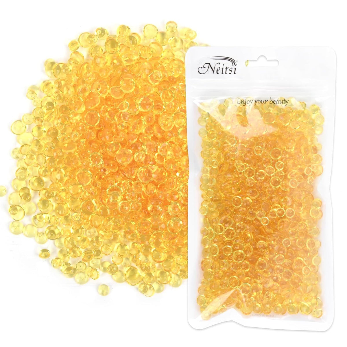 200Pcs Keratin Glue for Hair Extensions,Keratin Fusion Glue Beads Tips,Hair Extension Granules Pellet,Keratin Granules Beads Fusion Extensions Tools