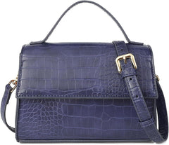 Gladdon Small Leather Crossbody Purse for Women Trendy Ladies Top Handle Shoulder Bags