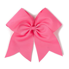 7 Inch Jumbo Solid Color Bows with Alligator Hair Clips For Girls and Women (Green)