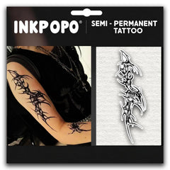 3 Sheets Semi-Permanent Tattoos for Adults | 7-15 Days Longwear | Waterproof & Realistic Finish | Adult Art Temporary Tattoos | Renaissance Series 072