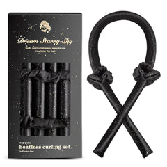 Satin Heatless Curling Set - Hair Rollers for Curls Heatless Hair Curlers & Hot Rollers Hair Curlers to Sleep in Curling Rod Headband Curler (Dreamy Starry Sky)