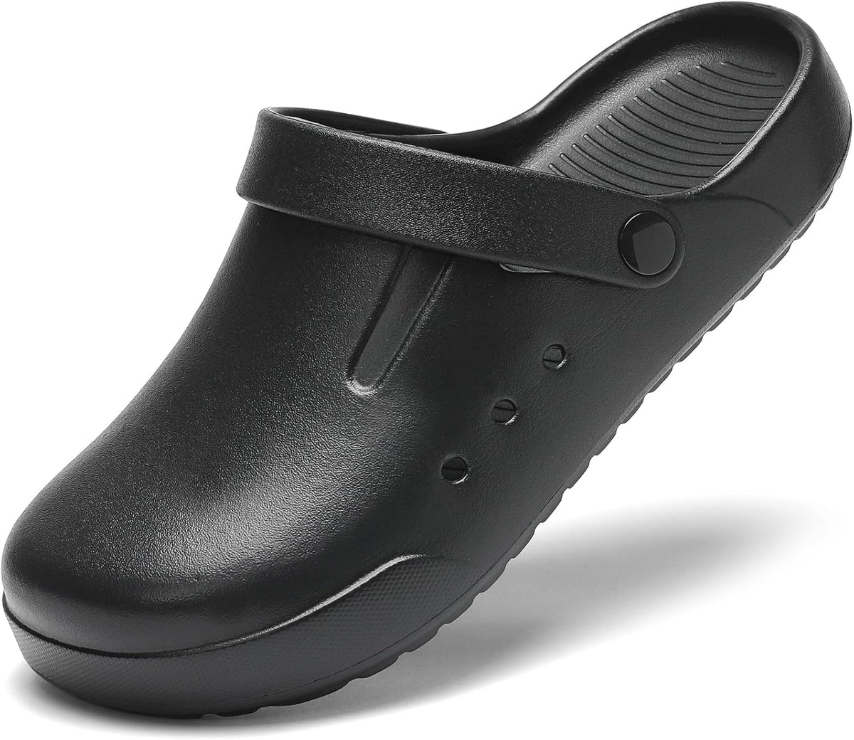 DAYUMKOU Clogs for Women Men Lightweight Slip-On Unisex Garden Shoes with Back Strap, Non-Slip for Work Nurses
