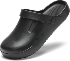 DAYUMKOU Clogs for Women Men Lightweight Slip-On Unisex Garden Shoes with Back Strap, Non-Slip for Work Nurses