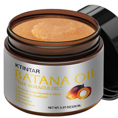 100% Natural Raw Batana Oil for Hair Growth, Unrefined & Organic Dr Sebi Hair Growth Oil From Honduras, Prevents Hair Loss, Eliminates Split Ends, Enhances Thickness 4.23 Fl Oz (Pack of 1)