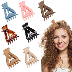 6PCS Root Lifting Hair Clips for Volume, Curly Hair Root Lifter Tool, Volumizing Claw Clamps for Curly Hair Lift, Bounce Curl Volume Root Clips