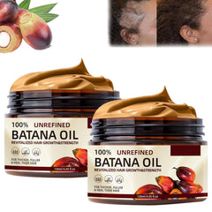 Batana Oil for Hair Growth, Batana Oil from Honduras, 100 Percent Pure Batana Oil, Batana Oil Organic Raw, Batana Miracle Hair Loss Oil, Repairs Damaged Hair, Leaves Hair Smoother 120g
