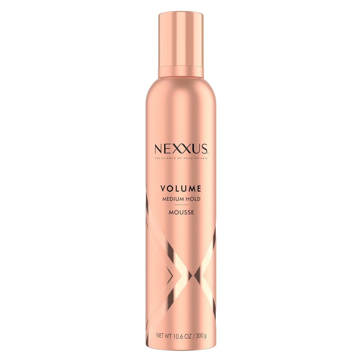 Nexxus Medium Hold Mousse Volume for a Light, Flexible Hold, with StyleProtect Technology 10.6 oz