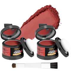 Root Cover Up Powder Hairline Powder for Women Root Touch Up Hair Color for Bald Spots, Eyebrows, Beard Line, Light-Blonde Hair Fibers for Thinning Hair Shadow Cover Up 2 Pack (Light Blonde)