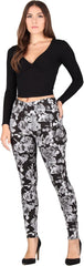 Lildy Women's Denim Jeggings, Stretchable Cotton Blend
