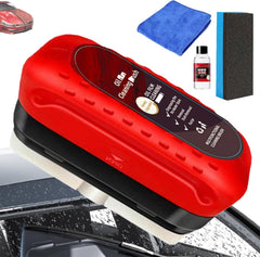 Dry Shop Car, Window -Automotive Oil Film Cleaning Brush, Glass Oil Film Remover, Anti-Rain Fog Cleanings Glass Brush, Improves Clarity