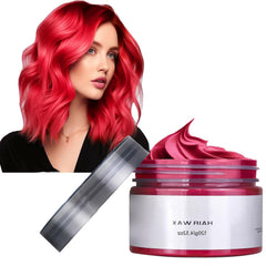 Washable Hair Styling Clay Wax for Crazy Hair Coloring and Cosplay Party, Makeup Gift Set for Kids, Girls, Men, and Women (Ash Purple, 4.23 Ounces)