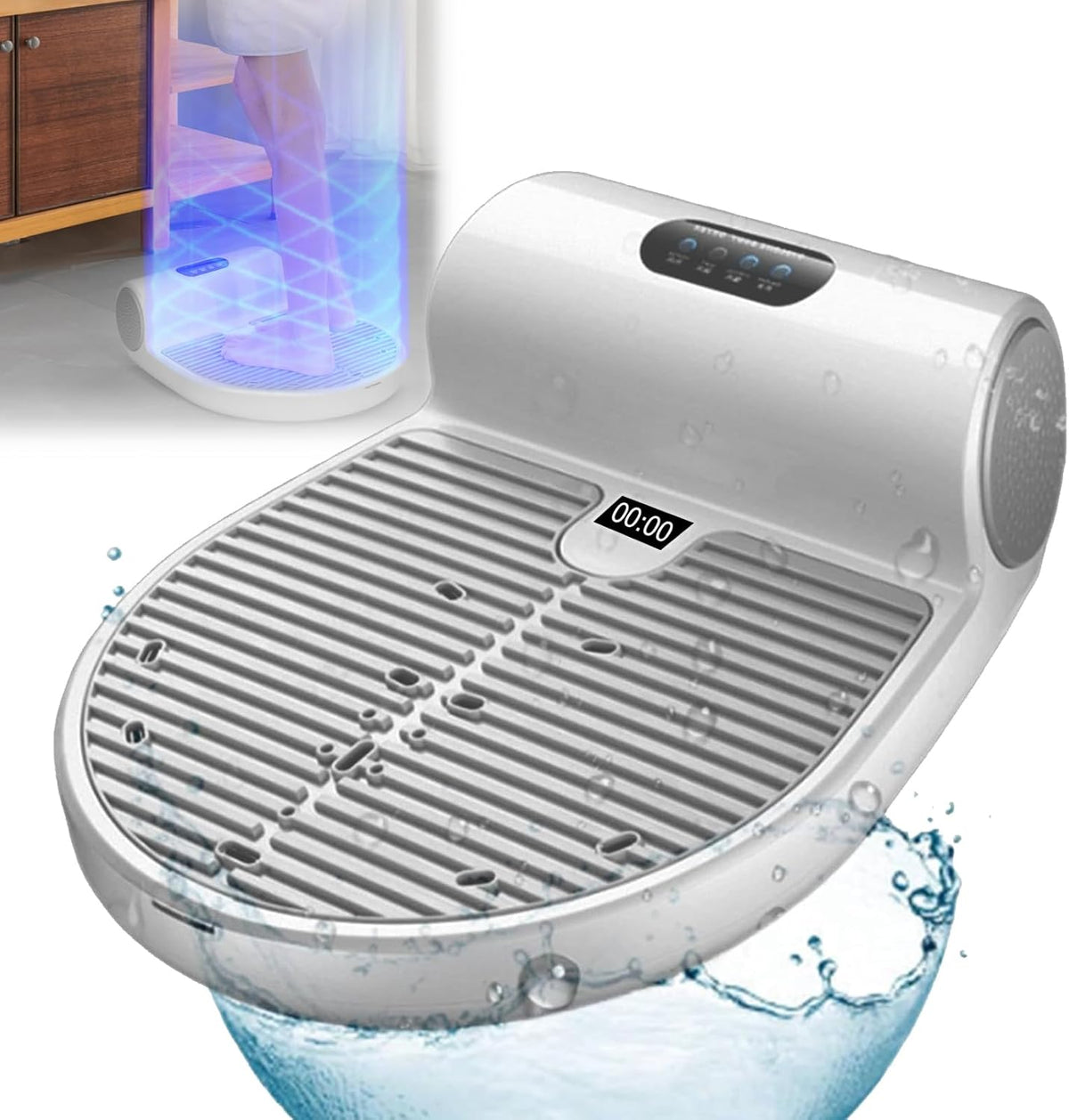 Full Body Dryer After Shower High Speed Body Heater Blow Dryer,Speeds Adjustable Cold/Warm Air Body Care Dryer with Led Control Panel,Waterproof Body Dryer for Bathroom Hotel