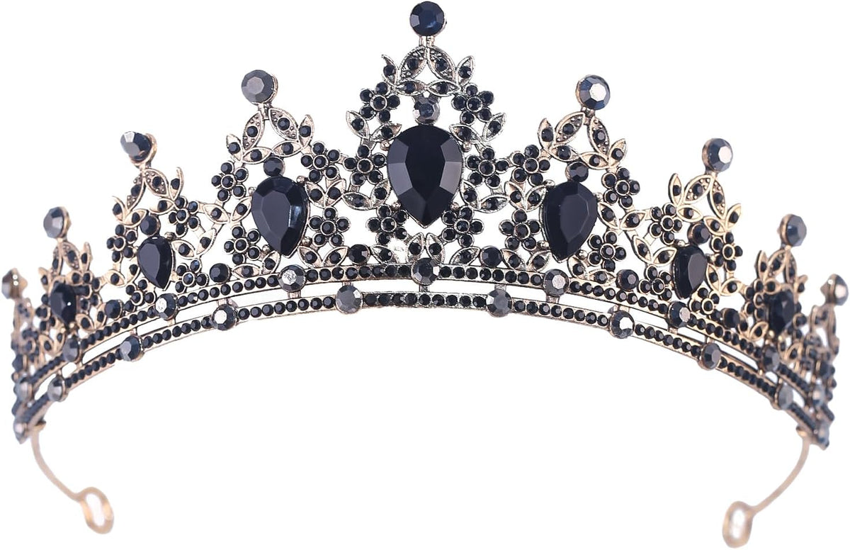 Crystal Crown and Tiara For Women - Rhinestone Headband For Princess Girls,Bridal Hair Accessories For Weddings Birthday