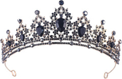 Crystal Crown and Tiara For Women - Rhinestone Headband For Princess Girls,Bridal Hair Accessories For Weddings Birthday