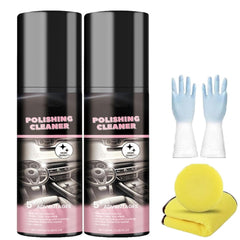 Favourcy Car Interior Protectant Spray, 2026 New Car Interior Polishing Cleaner - Interior All Purpose Cars Cleaner for Leather, Plastic, and Rubber Surfaces (1)