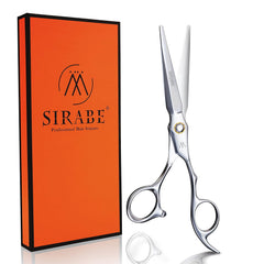 Sirabe HIGH-END 6.3" Professional Hair Cutting Scissors Shears - Ultra Sharp Blades for Precise Cutting - Barber Shears Haircut Scissors 440C Stainless Steel for Salon Hairstyling & Home Hairdressing