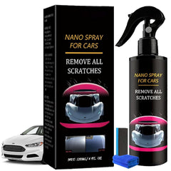 120ml Nano Car Spray, Nano Scratch Remover, 2025 New NanoSpray for Cars, Fast Repair Scratches Repairing Polish Cleaners, Suitable for Surfaces of All Cars (2PCS)