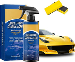 Upgrade Quick Effect Coating Agent For Car, Soapami Car Coating Spray, 3 In 1 Multi-Functional Persistent Type Shiny Cars Stuff,Car Scratch Wax Polish Spray Waterless Wash (1pcs)