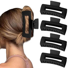 5 Inch Extra Large Claw Clips for Strong Hold - XL Jumbo Matte Hair Clips 4PCS Oversized Giant Clips for Long Curly Hair for Women