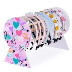 Basumee Headband Holder and Organizer for Hair Accessories - Display and Storage for Girls' Hair Hoops, Headbands, Home Decor