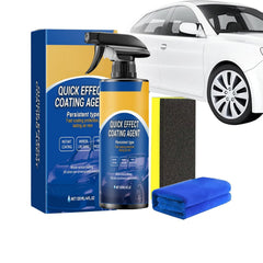 Nano Quick Coat Restore, Quick Effect Coating Agent Spray for Cars, Waterless Wash, Cars Scratch Wax Polish Spray for Shine & Protection (2PCS)