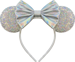 Cute Sequin Bows Mouse Ears Headband for Women - Halloween