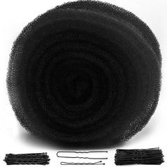 Hair Sponge for Updo,Hair Filler, Hair Donuts for Updos,Volume Hair Bumps Tool, Hair Padding,Dark Brown