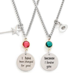 Heart Sword Matching Necklaces for Couples Him and Her, Gold Plated Stainless Steel Chain Friendship Necklace for Women Men BFF Necklaces for 2 Valentines Day Gift Gothic Jewelry