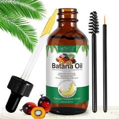 Batana Oil for Hair Growth - Pure Natural and Cold Pressed Hair Oil for Hydrating & Repairing Dry, Damaged Hair Skin Care, Face, Body