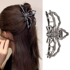 AIUPUOC Metal Black Snake Gothic Hair Claw Clip for Women's Thick Hair, 1Pcs, Halloween Hair Decorations, Hair Accessories