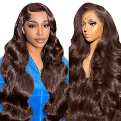 Highlight Ombre Lace Front Wig Human Hair 200% Density Highlight Wig Human Hair 13x4 Ombre Body Wave Honey Blonde Wig 28 Inch Pre Plucked With Baby Hair