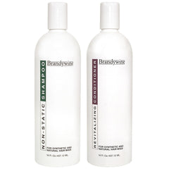 Brandywine Non Static Shampoo & Revitalizing Conditioner 8 Ounce, Value Pack Bundle 2 items