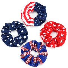 Halloween Hair Scrunchies BOO Spooky Pumpkin Fall Scrunchies Skull Ghosts Bat Star Moon Candy Spider Web Skeleton Hair Ties for Women Girls Elastics Scrunchy Halloween Gifts Accessories 12 PCS