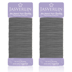 Dark Brown Thin Small Elastic Hair Ties, 2mm Hair Bands Accessories for Girls Women Kids, Non-Slip No Pull Strong Ponytail Holders for Fine to Medium Thick 80 Pcs