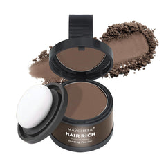 Maycheer Hairline Shadow Powder, Maycheer Hair Shadow Root Cover Up, Maycheer Hair Shadow, Hair Line Concealer Root Cover Up, Unisex Root Touch Up Hair Powder (Light Brown, 03)