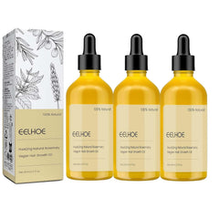 120 ML Eelhoe Natural Hair Growth Oil, Carvenchi Natural Hair Growth Organic Rosemary Oil for Dry Damaged Hair and Growth Thin Hair. (2 Pcs)