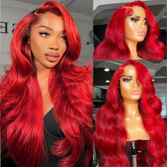 613 13x6 Lace Front Wig Human Hair 26 Inch Blonde Wig Human Hair 200% Density Body Wave Lace Front Wigs Pre Plucked 613 Lace Front Wig Blonde HD Lace Frontal Wig