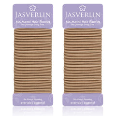 Dark Brown Thin Small Elastic Hair Ties, 2mm Hair Bands Accessories for Girls Women Kids, Non-Slip No Pull Strong Ponytail Holders for Fine to Medium Thick 80 Pcs