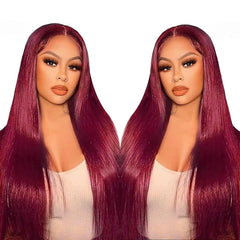 13X6 Lace Front Wigs Human Hair Pre Plucked With Baby Hair 30 Inch 180 Density Glueless Transparent HD Straight Lace Front Wigs Lace Frontal Wigs for Women Natural Black Color