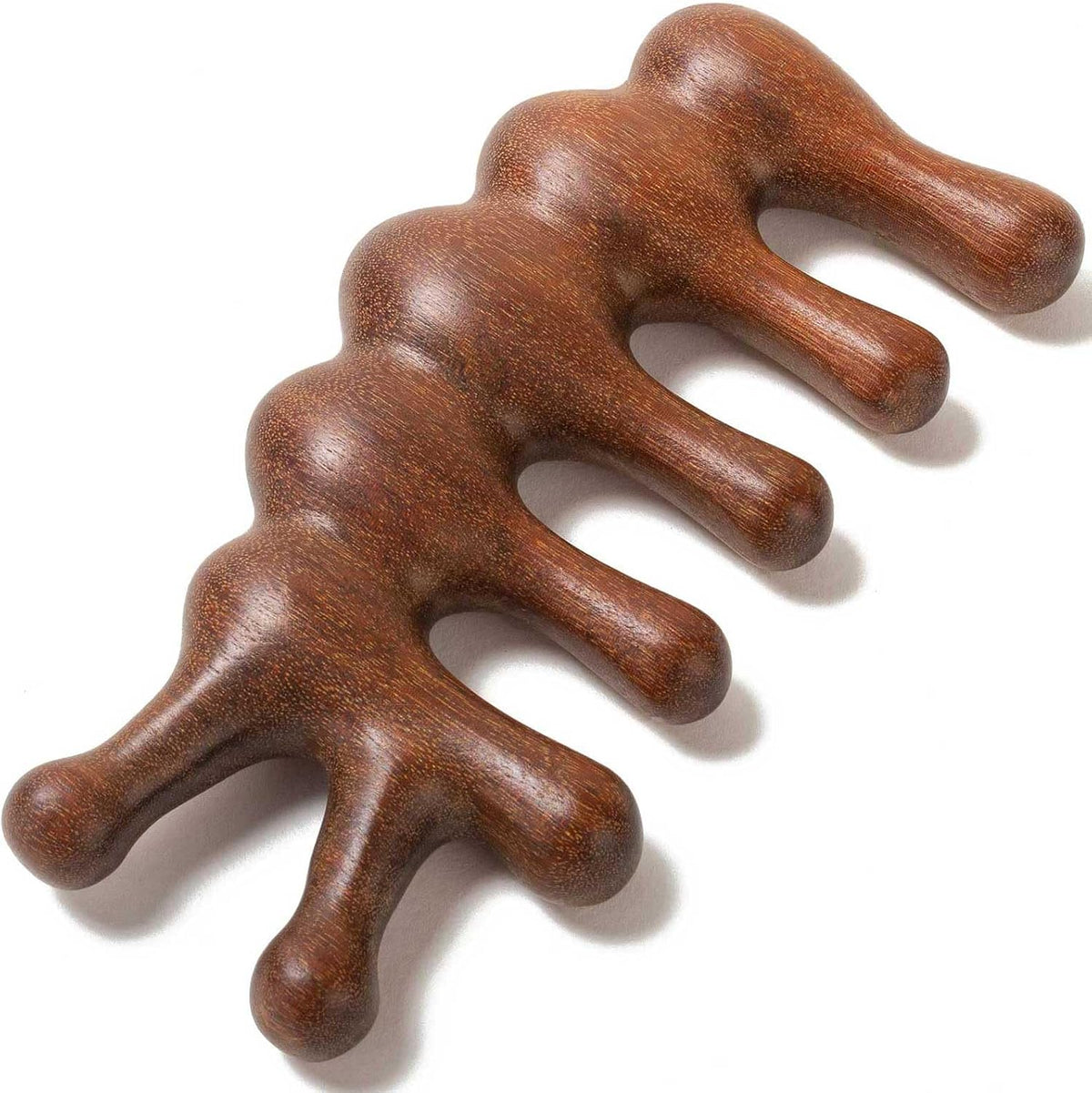 Loc Comb with Storage Bag, Wooden Scalp Massager, Massage Comb for Scalp Gua Sha